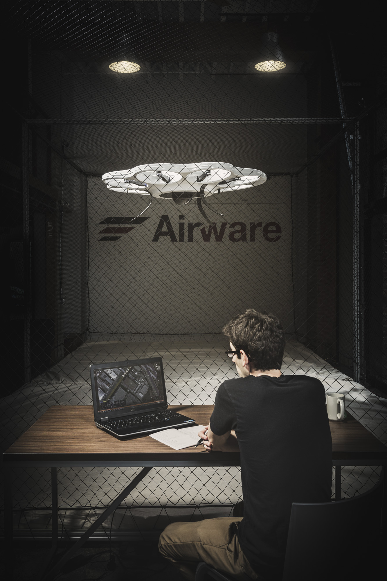 cc2015012 - Drone companies Airware and 3DRobototics photographed in San Fransisco, CA for Wired UK Magazine